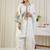 Ethnic Motifs Embroidered V-Neck Thread Work Kurta With Trousers & Dupatta