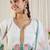 Ethnic Motifs Embroidered V-Neck Thread Work Kurta With Trousers & Dupatta