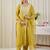 Women Ethnic Motifs Embroidered Regular Kurta with Trousers & With Dupatta
