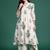 Floral Printed V Neck A Line Pure Cotton Kurta With Palazzos