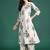 Floral Printed V Neck A Line Pure Cotton Kurta With Palazzos