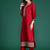 Ethnic Motifs Embroidered Sequinned Kurta with Trousers & With Dupatta