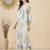 Women Floral Printed Regular Pure Cotton Kurta with Trousers