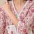 Floral Printed V-Neck Empire Pure Cotton A-Line Kurta With Trouser