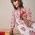 Floral Printed V-Neck Empire Pure Cotton A-Line Kurta With Trouser