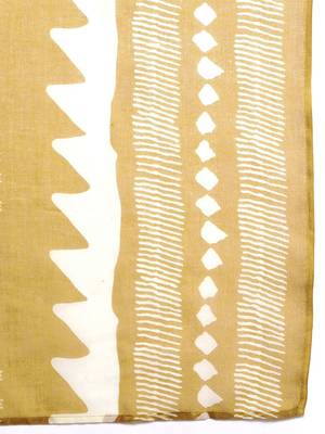 Ethnic Motifs Embroidered Pure Cotton Straight Kurta With Trousers & Dupatta 4