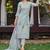 Women Floral Embroidered Regular Thread Work Kurta with Trousers & With Dupatta