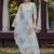Women Floral Embroidered Regular Thread Work Kurta with Trousers & With Dupatta