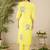 Floral Printed Notch Neck Straight Kurta With Trousers