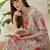Women Floral Printed Regular Kurta with Trousers