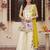 Women Floral Printed Regular Thread Work Kurta with Palazzos & With Dupatta