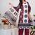 Women Floral Printed Regular Thread Work Pure Cotton Kurta with Trousers & With Dupatta