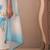 Floral Printed V-Neck Linen Straight Kurta With Trousers & Dupatta