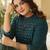 Women Ethnic Motifs Printed Empire Mirror Work Pure Cotton Kurta with Trousers & With Dupatta