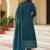 Women Ethnic Motifs Printed Empire Mirror Work Pure Cotton Kurta with Trousers & With Dupatta