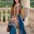 Women Ethnic Motifs Printed Regular Mirror Work Kurta with Palazzos & With Dupatta