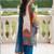 Women Ethnic Motifs Printed Regular Mirror Work Kurta with Palazzos & With Dupatta