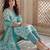 Women Floral Printed Regular Beads and Stones Kurta with Trousers & With Dupatta