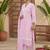 Women Ethnic Motifs Embroidered Regular Thread Work Pure Cotton Kurta with Trousers & With Dupatta