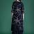 Floral Printed Mirror Work Kurta with Trousers