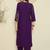 Women Ethnic Motifs Embroidered Regular Thread Work Kurta with Palazzos