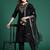 Ethnic Motifs Embroidered Liva Kurta with Trousers & With Dupatta