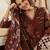 Women Ethnic Motifs Printed Regular Thread Work Kurta with Trousers & With Dupatta