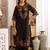 Women Floral Embroidered Regular Thread Work Kurta with Palazzos