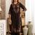 Women Ethnic Motifs Embroidered Regular Thread Work Kurta with Trousers