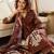 Women Ethnic Motifs Printed Regular Thread Work Kurta with Trousers & With Dupatta