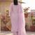 Women Ethnic Motifs Embroidered Regular Chikankari Pure Cotton Kurta with Trousers & With Dupatta