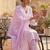 Women Ethnic Motifs Embroidered Regular Chikankari Pure Cotton Kurta with Trousers & With Dupatta