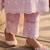 Women Ethnic Motifs Embroidered Regular Chikankari Pure Cotton Kurta with Trousers & With Dupatta