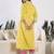 V-Neck Printed Pure Cotton A-Line Kurta with Trousers