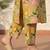 Women Floral Printed Regular Sequinned Pure Cotton Kurta with Trousers