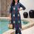 Women Printed Regular Pure Cotton Kurta with Trousers