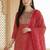 Women Ethnic Motifs Printed Regular Thread Work Pure Cotton Kurta with Trousers & With Dupatta