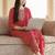 Women Ethnic Motifs Printed Regular Thread Work Pure Cotton Kurta with Trousers & With Dupatta