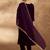 Women Ethnic Motifs Embroidered Regular Velvet Kurta with Trousers & With Dupatta
