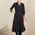 Women Striped Cotton Kurta with Trousers & Dupatta