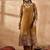 Women Floral Embroidered Regular Sequinned Pure Cotton Kurta with Trousers & With Dupatta