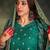 Women Ethnic Motifs Embroidered Panelled Mirror Work Pure Cotton Kurta