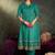 Women Ethnic Motifs Embroidered Panelled Mirror Work Pure Cotton Kurta