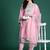 Floral Embroidered Thread Work Kurta With Trousers & Dupatta