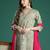 Bandhani Printed Thread Work Pure Cotton Kurta with Trousers & With Dupatta