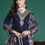Ethnic Motifs Embroidered Zari Kurta With Trousers & Dupatta