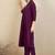Embroidered Panelled Sequinned A-Line Kurta with Trousers