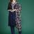 Ethnic Motifs Embroidered Zari Kurta With Trousers & Dupatta