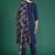 Ethnic Motifs Embroidered Zari Kurta With Trousers & Dupatta