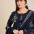 Floral Printed Pure Cotton Straight Kurta With Trousers & Dupatta